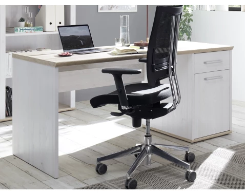 Psací stůl Romance, modřín/dub