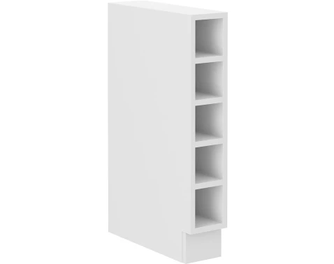 Dolní kuchyňský regál Luna, 15 cm, bílý