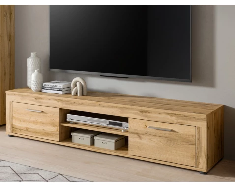 Levně TV skříňka Jana, 160 cm, dub wotan