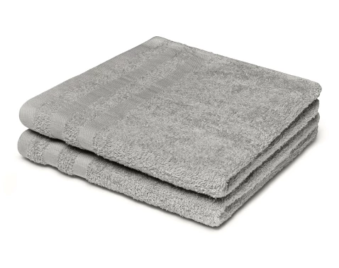 Ručník pro hosty Miami 30x50 cm, stříbrný