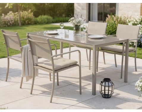Zahradní jídelní set Marbella, 5-dílný