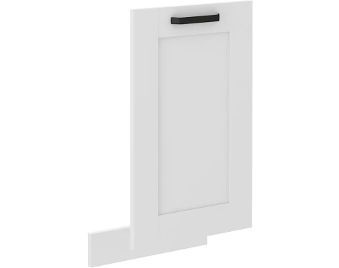 Přední panel na vestavnou kuchyňskou myčku Luna, 45 cm, bílá