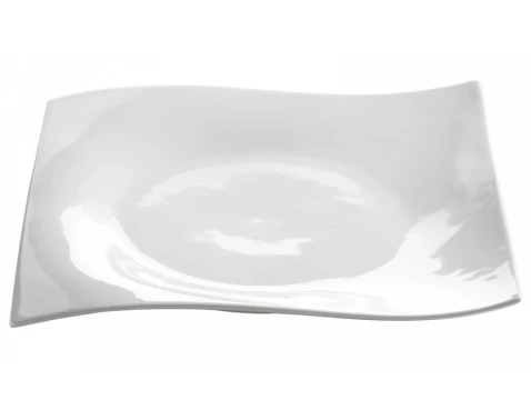 Mělký talíř Motion 27 cm, bílý