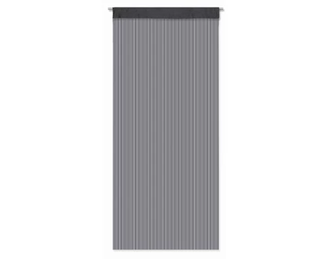 Levně Provázkový závěs/záclona Hammer 90x245 cm, černá