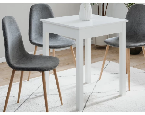 Jídelní stůl Capri 60x67 cm, bílý