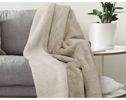 Deka Sherpa 150x200 cm, béžová