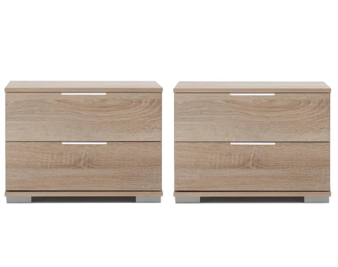 Set nočních stolků (2 ks) Easy Plus, dub sonoma