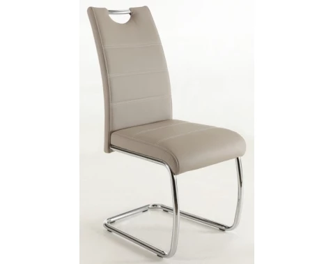 Jídelní židle Flora, cappuccino ekokůže