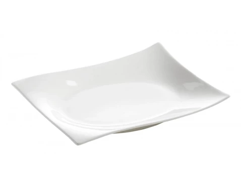 Servírovací podnos/talíř Motion 20x15 cm, bílý