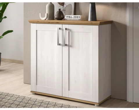 Skříňka Verona, 95 cm, modřín/dub artisan