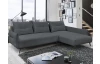 Rohová sedací souprava Dream, kouřově šedá látka, pravý roh