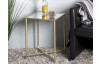 Čtvercový odkládací stolek Lagos 39x39 cm, zlatý