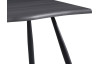 Jídelní stůl Alfred 160x90 cm, tmavě šedý dub