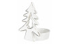 Vánoční svícen Stromek, bílý