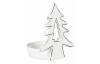 Vánoční svícen Stromek, bílý
