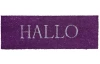 Rohožka Hallo 26x75 cm, fialová