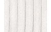 Dekorační polštář Isabel 45x45 cm, bílý, žebrovaný