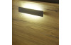 Postel s nočními stolky Trattino 180x200 cm, s osvětlením