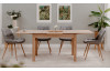 Rozkládací jídelní stůl Longford 120x80 cm, dub sonoma