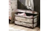 Úložná truhla se sedákem Home, vintage