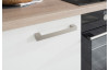 Dolní rohová kuchyňská skříňka One ES99R, pravá, bílý lesk, šířka 110 cm