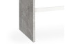 Barový stůl Party 120x60 cm, šedý beton