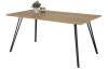 Jídelní stůl Oksana 160x90 cm, cínový dub