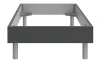 Postel Easy Plus 90x200 cm, grafit