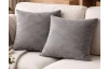 Dekorační polštář (2 ks) Vanessa M 45x45 cm, šedý
