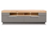 TV skříňka Lucera, dub artisan/šedá