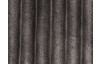 Dekorační polštář Isabel 45x45 cm, antracitový, žebrovaný