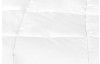 Přikrývka Dauntouch 140x200 cm, bílý bavlněný satén