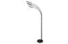 Stojací LED lampa Reed 195 cm, černá, 5 svítidel