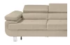 Rohová sedací souprava Lotos, béžová tkanina, pravý roh