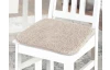 Podsedák na židle Rabbit Teddy 38x38 cm, slonová kost