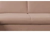 Rohová sedačka Glow, světle lososová látka, levý roh