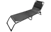 Zahradní lehátko Bielfeld, černé
