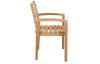 Zahradní židle s područkami Kediri, teak