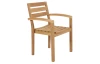 Zahradní židle s područkami Kediri, teak