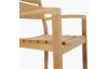 Zahradní židle s područkami Kediri, teak