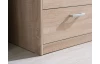 Úzká komoda Mega 139, dub sonoma