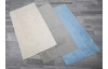 Kožešinový koberec Rabbit 60x110 cm, stříbrný