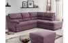 Rohová sedací souprava Nebolo, fialová lila látka, pravý roh