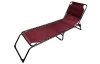Zahradní lehátko Bielfeld, červené