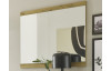 Nástěnné zrcadlo Milan 85x70 cm, dub artisan