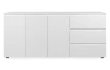 Široká komoda se zásuvkami Image, bílá