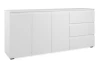 Široká komoda se zásuvkami Image, bílá