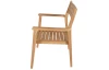 Zahradní židle s područkami Padang, teak