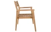 Zahradní židle s područkami Padang, teak