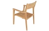 Zahradní židle s područkami Padang, teak